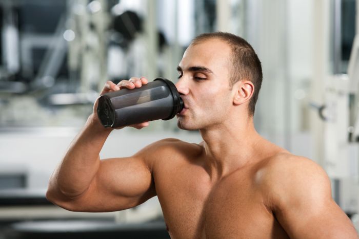 A high quality protein shake loaded with good quality carbs is best taken within 30 minutes of finishing your workout