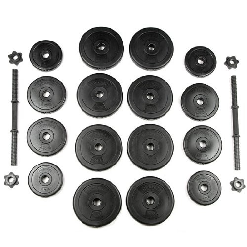 Physionics 30kg Dumbbell weights set