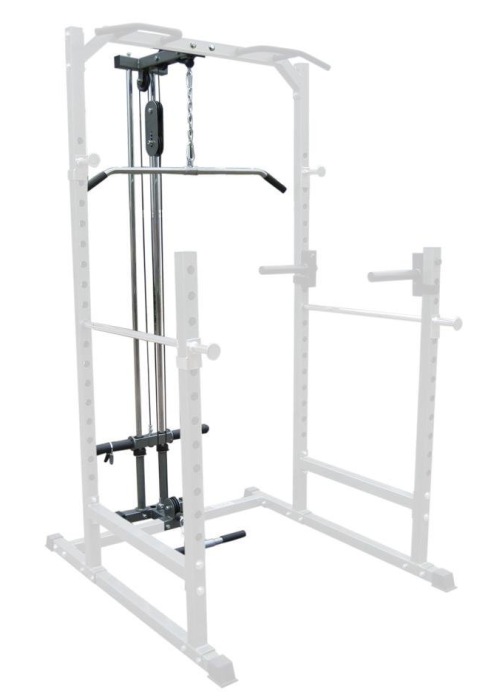 The Bodymax CF376A lat pulldown attachment can either be added to provide a wide range of isolation exercise options
