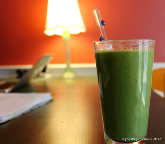 Long Time No See, Green Smoothie by JL Goes Vegan