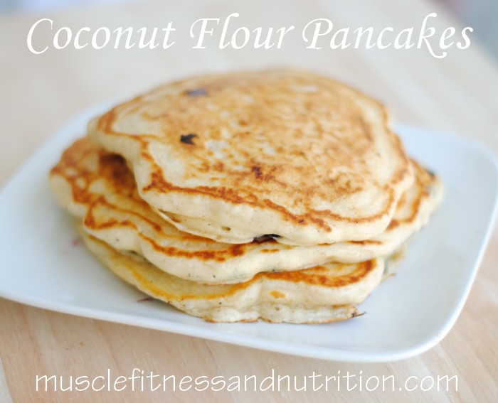 Coconut Flour Pancakes (Paleo Recipe)