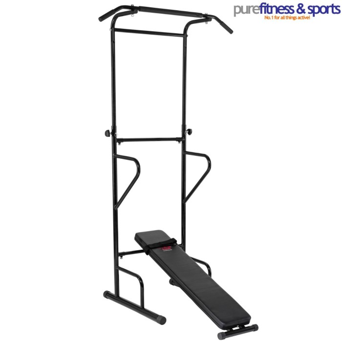 Pure Fitness and Sports Pull Up and Dip Station
