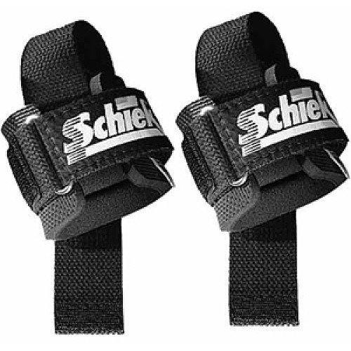 Thick wrist padding makes the Schiek lifting straps an attractive option
