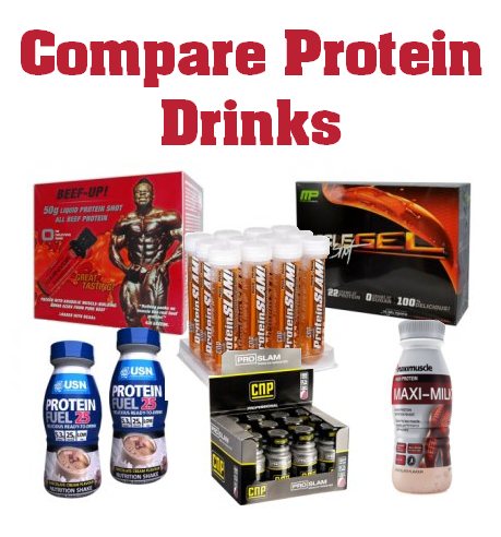 Compare RTD protein shakes