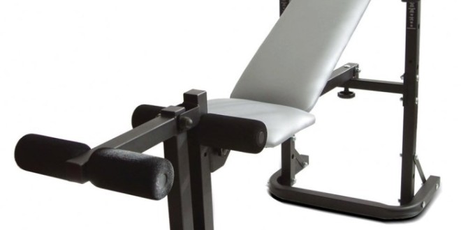York B500 Adjustable 3 Position Flat Incline Barbell Dumbbell Weight Bench
