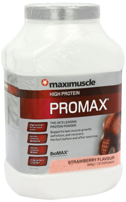 Buy the Maximuscle Promax 908g Whey Protein Powder
