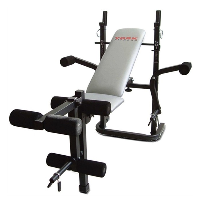 York B501 Weights Bench with Pec Fly